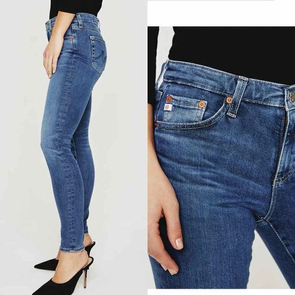 AG Adriano Goldschmied Legging Ankle Super
skinny Jeans Size 30 - Picture 8 of 13